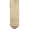 Ekena Millwork Balboa Arts and Crafts Rough Sawn Bracket w/ Offset Brace, Douglas Fir, 8"W x 26"D x 26"H BKT0806X26X26BOA03RDF - alternate 4